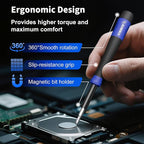 STREBITO Small Precision Screwdriver Set 64-piece with Torx, Triwing, Pentalobe, Electronics Repair Tool Kit for Computer, PC, Laptop, Macbook, Tablet, Phone, PS5, XBOX, Switch, Glass, Ring Doorbell