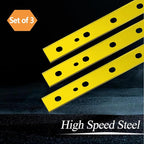 13 Inch Planer Blades TiN for DeWalt DW735 DW7352 DW735X Planer Double Sided HSS Planer Knives Titanium Coated Planer Cutters, 3 Pcs