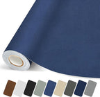 Canvas Repair Patch, 17X79 Inch Strong Sticky Fabric Repair Tape, Self-Adhesive Fabric Patch for Sofas, Tote Bags, Clothing, Car Seats, Furniture (Blue Grey, 17X79 Inch)