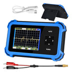Handheld Oscilloscope Beginner, AIOMEST Mini Osciloscopio with 1MHz Bandwidth 8.33MSa/s, ±400V (800Vpp X10) - 150g Portable Scope for Automotive DIY, Electronics Hobbyists, Student Lab
