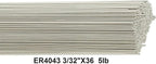Aluminum 4043 TIG Welding Rod TIG Welding Wire ER4043 3/32"X36" 5Ib Box Tig Rod (3/32" 5 Pound Box) ER4043-094-36 (5)