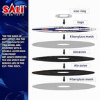 SALI 200 Pack Cut Off Wheel 4 1/2 Inch Cutting Wheels 4-1/2" x 3/64" x 7/8" for Metal & Stainless Steel, Angle Grinder Cutting Wheel,Cutting Discs with Aggressive Cutting