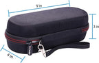 LTGEM Hard Case Compatible with Fluke 323/302+ / 301D / 324/325 Clamp Meter Clamp Multimeter AC-DC TRMS, Mesh Pocket for Accessories(Case Only)
