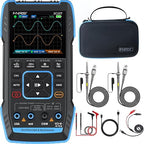 FNIRSI 2C23T 3IN1 Digital Oscilloscope Multimeter DDS Generator, 2 Channels, 10MHz Bandwidth, 50MSa/s Sampling Rate, 10000 Counts, Voltage, Current, Capacitor, Resistor, Diode Test