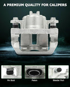 SCITOO Rear Right Brake Caliper With Bracket 19B2928 Compatible For Honda Odyssey 2005-2010