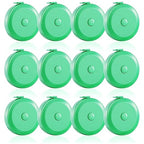 16 Pack Tape Measure, 60 Inch/150cm Retractable Body Measuring Tape - Soft Sewing Tape for Tailor, Craft & Cloth Measurements (Green)