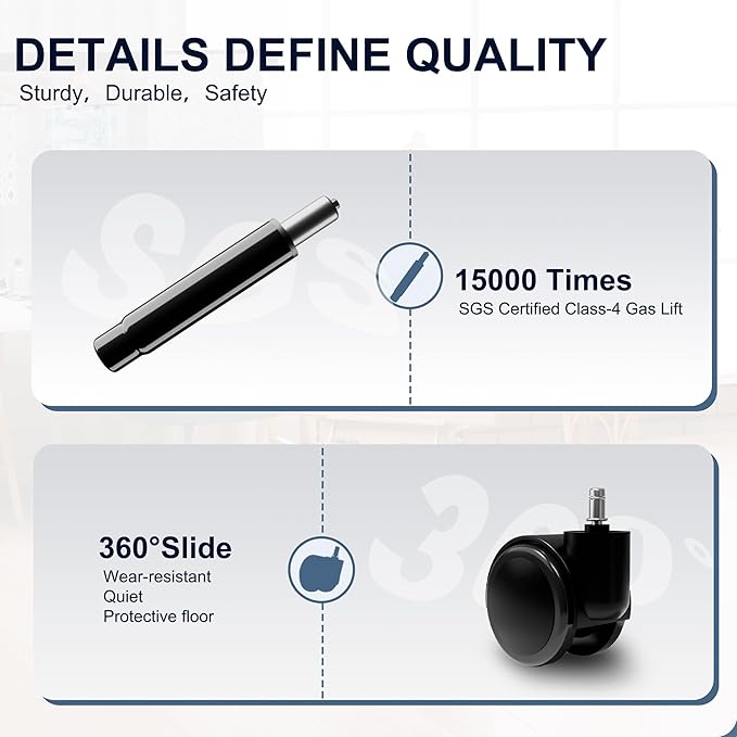 Misolant Drafting Chair Without Arms, Tall Office Chair with Footrest Ring for Standing Desk, Small Faux Leather Executive Office Chair with Adjustable Height for Bar Lab Counter Height Desk, Brown