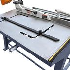 KAKA INDUSTRIAL Guillotine Metal Shear, 40 Inch Cutting Width, 14 Gauge KHS-40 Sheet Metal Cutter for Industrial and Commercial Fabrication