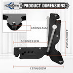 Upgraded Miter Max Corner Clamps,Heavy-Duty Miter Clamps for Woodworking,Making Window Casing, Making Door Casing, Picture Frames,Cabinet Trim,Crafting Projects and More-Stronger & Easier to Use,1PCS