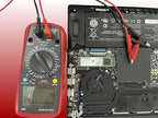 2PCS Test Leads, Alligator Clips, Red and Black, Multimeter Probes, Banana Plug to Alligator Clip Multimeter Test Leads