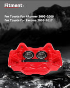 cciyu Front Left & Right Brake Calipers Assembly 19-2985 19-2984 2003-2009 For Toyota For 4Runner,2007-2014 For Toyota For FJ Cruiser,2005-2023 For Toyota For Tacoma,2000-2006 For Toyota For Tundra