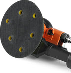 Pneumatic Random Orbital Sander 5" Air Palm Sander, Speed Adjustable Professoinal Da Sander for Woodworking, Metal and Auto Bodywork