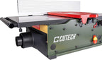 401120HI 12-Inch Spiral Cutterhead Benchtop Jointer with Cast Iron Tables, 24 TC Inserts, Extra Long 24" Aluminum Fence, Additional 7-3/8" Fence Brackets, and a 12-amp Motor