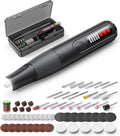 Cordless Rotary Tool, 8V Multi Tool with Auto-Lock Chuck & 5 Speed, 23,000RPM Rechargeable Engraver Kit with 62 Accessories, for Sanding, Polishing, Drilling, Carving, DIY Crafts