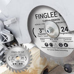 Wood Saw Blade TCT Circular Cutting Blade for Woodworking (3 inch （24T/11.1MM）)