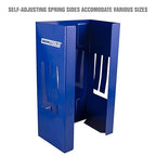 OEMTOOLS 23124 Blue Magnetic Glove Dispenser, Disposable Gloves Box Holder, Magnetic Glove Box Holder for Wall Mount