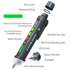ZOYI ZT-DB03 AC Voltage Detector - Non-Contact Voltage Tester Pen, Adjustable Sensitivity, Electricity Tester, Live Wire Tester, Electrical Tester Pen, 12-1000V