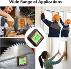 Digital Angle Gauge Magnetic, LCD Backlit Protractor Inclinometer Level Box, Slope Finder for Woodworking, Carpentry, Construction and Machinery (Precision Angle Measurement Tool)