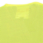 Pioneer Hi Vis Mesh Safety Vest - for Traffic & Public Workers - Cool & Lightweight - Class 2 - Reflective Tape - Yellow