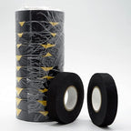 10-Roll Wire Harness Tape 3/4"×49' – Automotive Electrical Cloth Tape, Hand-Tear, No Residue