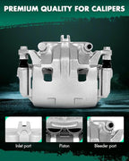SCITOO 19B3123A 19B3122A Disc Brake Calipers Assembly with Bracket Fit For Nissan Frontier 2005-2021,For Nissan Pathfinder 2005-2012,For Nissan Xterra 2005-2015,For Suzuki Equator 2009-2012