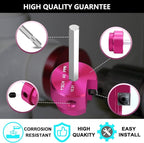 PVC Pipe Reamer 3/4 Inch & 1 Inch Head, PVC Fitting Saver with 1/4-Inch Hex Shaft,ABS Socket Saver Plastic Pipe Fitting Reamer for Plumbing Sch.40 CPVC ABS Socket Hub,Fit Standard 1/2" Drills