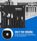 5-piece Pliers Set Home Maintenance Tool Kit for Men, Including Groove Joint, Long Nose, Diagonal Cutting, Adjustable Wrench and Linesman Pliers, with Storage Pouch