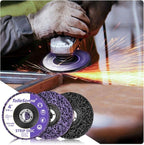 10 Pack Strip Discs 4 inch Quick Stripping Wheel Paint Stripper for Angle Grinder Clean and Remove Paint Coating Rust Welds Oxidation for Metal and Wood (4" x 5/8")