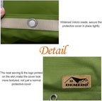 Backflow Preventer Insulation Cover - Water Pipe Insulation Sprinkler Cover for Outside - Insulated Backflow Cover Pouch for Irrigation Back Flow Valve in Winter or Sun Exposure (30"W x 24"H, Green)