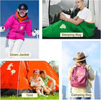 45PCS Nylon Repair Patch Self-Adhesive Pre-Cut Fabric Patch Down Jacket Repair Patches for Puffer Jackets Tenacious Tape Polyester Waterproof Lightweight Tent Repair Patch for Clothes Bag(Beige)