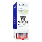 Eye Shield [Box of 25] Pre-Assembled Eye Protective Glasses, Protective Eyewear PPE for Hospitals with Optical-Grade Lenses, Lightweight Frame | Eye Protection Equipment