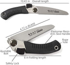 Japanese Pull Saw for Woodworking and Wood Craftsmanship, Long Handle with Precision Blade and Cutting Power, Heavy Duty Steel, Angled Positioning
