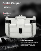 cciyu Front Right Brake Caliper Assembly w/Bracket 19B3429 2008 2009 2010 2011 2012 2013 For Nissan For Rogue,2014 2015 For Nissan For Rogue Select,2010 2011 2012 2013 For Suzuki For Kizashi