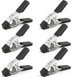 HORUSDY 6-Piece 6" inch Spring Clamp, Heavy Duty Spring Metal Spring Clamps, 2.5"-inch Jaw opening (6-Piece)