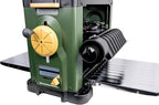 40600H 13-Inch Spiral Cutterhead Benchtop Planer with 26 Tungsten Carbide Inserts, Single Speed Feed Rate, Snipe Minimizer, and Board Return Rollers (13-Inch Single Speed)
