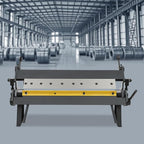 24" Box and Pan Brake W-2420A Sheet Metal Brake 0-135° Metal Steel Bender 20 Gauge Mild Steel Pan and Box Brake with Adjustable Removable Fingers Pan Box Brake for Metal Bending