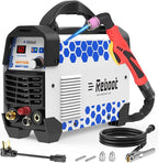 Reboot Plasma Cutter, 2025 Upgraded 60Amps Cutter Machine with 120/240V Dual Voltage DC Inverter IGBT 1/2 Inch Clean Cut for Beginners DIY and Small Business Projects