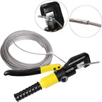 BLIKA Hydraulic Crimping Tool 10 Tons, 12 AWG to 2/0 Battery Cable Crimper Tool with 13 Dies, Hydraulic Wire Crimping Tool Kit for 1/8" to 3/16" Wire Rope, Battery Cable Ends Ring Terminals