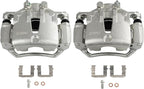 SCITOO Front Brake Calipers With Bracket 19B6407 19B6406 Compatible For Kia For Forte 2010-2013,For Kia For Forte Koup 2010-2013,For Kia For Forte5 2012-2013