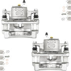 Torchbeam Front Brake Calipers Set for Toyota Prius 2010-2022, Toyota Corolla 2020-2022, Lexus CT200h 2011-2017, Toyota Prius Prime, Front Left and Front Right Calipers Replace # 19B6272+19B6273