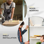 Fathers Day Birthday Gifts for Papa Dad from Daughter Son Wife Wooden Spirit Level Valentines Christmas Thank You Gifts Ideas for Daddy New Dad Papa Grandpa