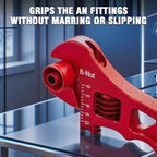 AN Hose Fitting Adjustable Wrench 3AN-12AN Lightweight Aluminum (Red)