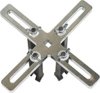 DPTOOL Adjustable Fuel Tank LID Wrench 4 Jaws Fuel Pump Sender Cover Remove Spanner Tool 55mm-160mm