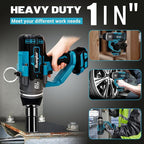 Cordless Impact Wrench 1" for Makita 18V Battery, Impact Wrench 2250FT-LBS(3000N.m) High Torque Brushless Electric Impact, with 4 Modes Power Impact Driver for Car, Truck, Mower (No Battery)