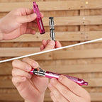 WORKPRO 24 in 1 Multi Bit Mini Screwdriver Set Magnetic, Manual Pen Screwdrivers, Tough S2 Steel Small Screwdriver Bits for Eyeglass, Watch, Laptop, Phone, Jewelry and Electronic, Pink