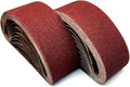4x24 Sanding Belts, 40 Grit Aluminum Oxide Belt Sander Belts Sandpaper,18 Pack(4x24 Inch, 40 Grit)