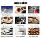 S SATC 100PCS Mouse Detail Sander Sandpaper Palm Mouse Sander Pads 40/80/120/180/240 Grits 140mm, Sanding Pads for Mouse Sanders