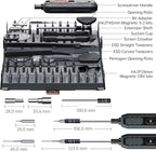 Mini Precision Screwdriver Set,JAKEMY 180 in 1 Laptop Screwdriver Repair Tool Kit,Magnetic Multi-Bit Tiny Screwdriver Bit Kit for DIY,Computer,PS5,Xbox,RC Car,Jewelers,Glasses,Watch,Home
