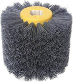 SIGNI Abrasive Nylon Drawing Wheel Drum Burnishing Polishing Brush for wooden furniture floor polishing 120X100mm 600 Grit 1pack
