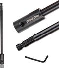 Tools Hole Saw Extension Chuck, 10-Inch x 3/8-Inch Hex Shank Reducing Locking Impact Extension